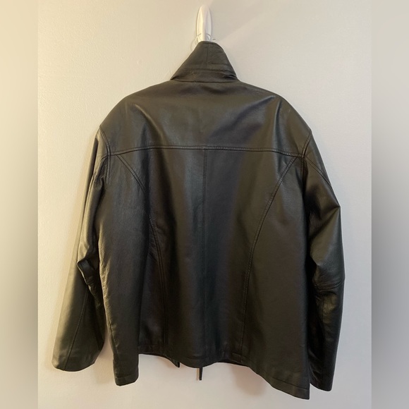 Burk’s Bay Leather Jacket Vintage - Picture 7 of 8